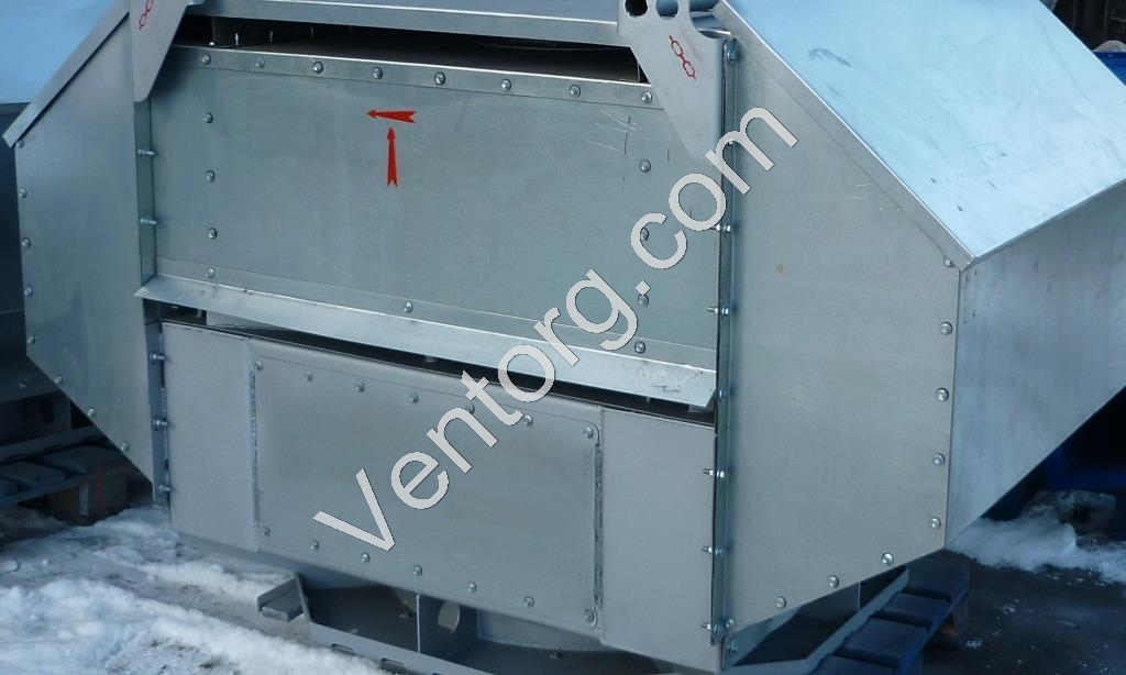 Промышленный крышный вентилятор ВКРВ-10 цена